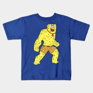 Sponge King Bob Kong Kids T-Shirt